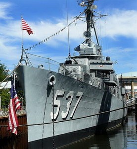 USS The Sullivans DD-537 Walk Around