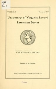 War extension service