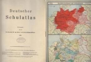 Немецкий школьный атлас  (Deutscher Schulatlas), 1943