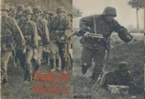 Waffen-SS на Западе - история в картинках