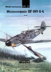 ModelCard 023 Messerscmitt Bf-109 G-6