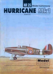 ModelCard 025 Hawker Hurricane Mk.I