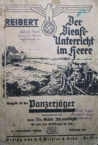Reibert - Der Dienstunterricht im Heere. Ausgabe fur den Panzerjager