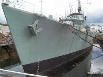 HMS Cavalier Walk Around